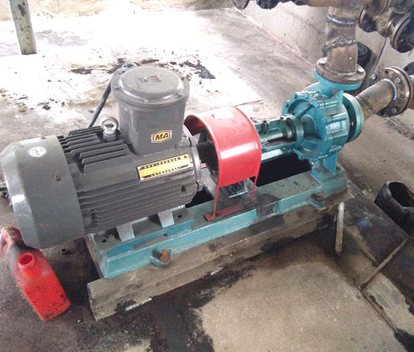 RY導熱油泵使用現(xiàn)場